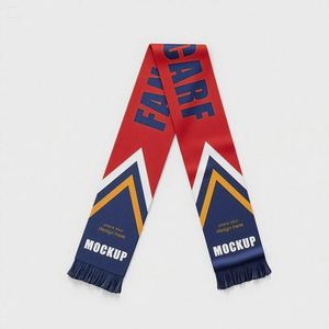 Écharpe de football en polyester personnalisée à bas prix pour les fans de football - Product Image 2