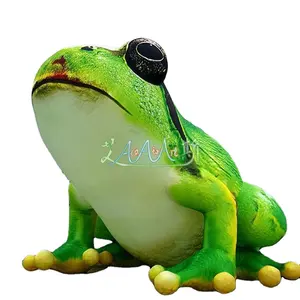 Custom Inflatable Frog Animal Model With Air Blower For Advertising Party or Show Decoration