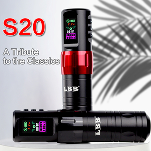 Machine à tatouer <span class=keywords><strong>sans</strong></span> <span class=keywords><strong>fil</strong></span> LBB S20 Cartouches de maquillage permanent Stylo de tatouage Microblading Body Art <span class=keywords><strong>Pistolet</strong></span> de tatouage - Product Image 4