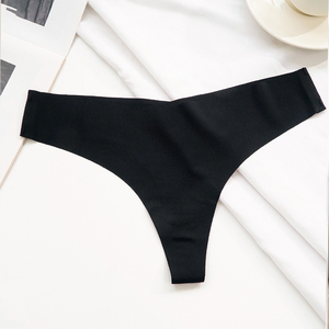 901 Sous-vêtements sexy pour <span class=keywords><strong>femmes</strong></span>, de haute qualité, en soie glacée douce, fins, respirants, confortables, <span class=keywords><strong>string</strong></span>, bikini, lingerie, culottes - Product Image 3