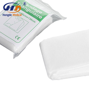 Attelle orthopédique médicale moulée de haute qualité pour pansement triangulaire non tissé de premiers secours - Product Image 2