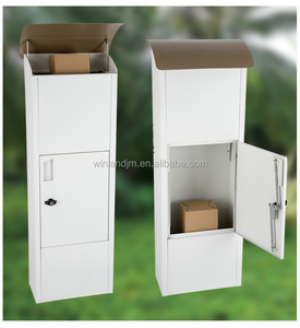Caja de <span class=keywords><strong>paquetes</strong></span> de metal de pie <span class=keywords><strong>para</strong></span> exteriores <span class=keywords><strong>para</strong></span> <span class=keywords><strong>paquetes</strong></span> Caja de entrega de <span class=keywords><strong>paquetes</strong></span> OEM Buzón extra grande <span class=keywords><strong>para</strong></span> paquete - Product Image 6