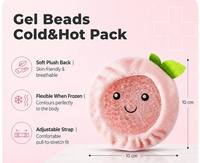 Compresse de gel réutilisable OEM ODM, chauffe-mains, compresses froides, soulagement des maux de tête, motif de dessin animé mignon, compresse de gel pour enfants, refroidissement physique