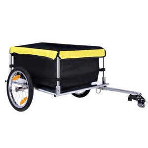 Vouwbare aanhangwagen voor fiets, fietskar, fietsbagage, kampeeruitrusting, bagagevervoer - Product Image 2