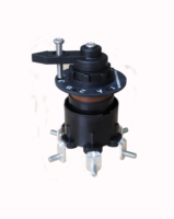 Commutateur de tension à disque en aluminium personnalisable à trois positions 10KV 5% pour transformateur de bâtiment commercial