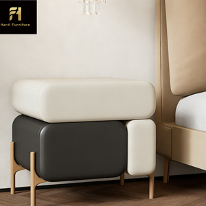 โต๊ะข้างเตียงไม้เนื้อแข็งสไตล์ครีม ปี 2026 ตู้เก็บของขนาดเล็กสำหรับอพาร์ทเม<span class=keywords><strong>น</strong></span>ต์ ห้อง<span class=keywords><strong>น</strong></span>ั่งเล่<span class=keywords><strong>น</strong></span> และโรงแรม - Product Image 2