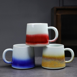 Taza de Café China MSH <span class=keywords><strong>Arita</strong></span> Ware Kiln con Boquilla de Bambú, Diseño Minimalista Vintage, Color Sólido, Empaque en Caja de Regalo - Product Image 3