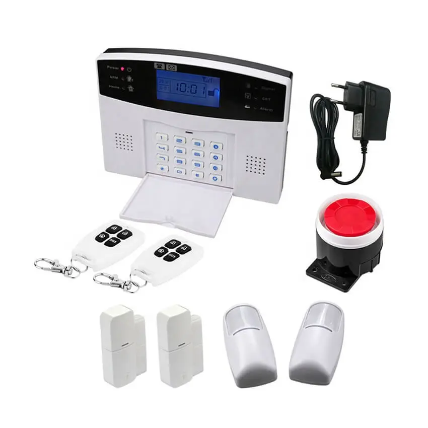 Sistema de alarma para el hogar, antena inalámbrica integrada, antirrobo, para seguridad de la casa GSM