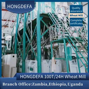 Wheat Flour Mill Automatic Complete Line Wheat Flour Mill With European Standard