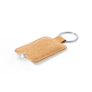 Porte-clés torche en liège, gadgets écologiques - Product Image 2