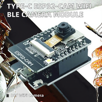 Module WiFi BLE TCT Electronics ESP32-CAM avec caméra OV2640/OV3660, type C, série WiFi, stockage sur carte SD, ESP32-CAM-MB Development