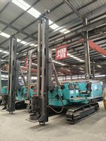 Pile driver hydraulique sur chenilles solaire le plus vendu