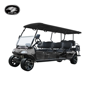 Mini-bus de club électrique de luxe 2025 <span class=keywords><strong>EVOLUTION</strong></span> HDK, 8 places, type CF Moto, pour la vente en gros - Product Image 1