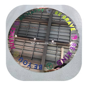 กระจกตกแต่งผนังทรงกลมแบบไร้กรอบ ขนาด 6 8 10 นิ้ว ดีไซน์ทันสมัย ผลิตด้วยมือ พร้อมลายหน้ายิ้ม ติดตั้งง่าย - Product Image 3