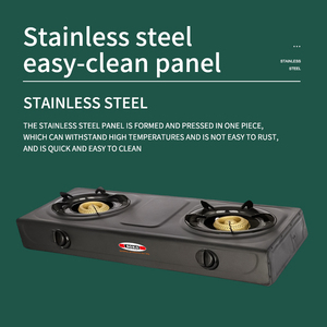Estufa de Gas <span class=keywords><strong>para</strong></span> Camping con Quemadores de Acero Inoxidable <span class=keywords><strong>para</strong></span> Cocina, Precio de Fábrica al por Mayor, Doble Cilindro de Hierro Fundido - Product Image 3