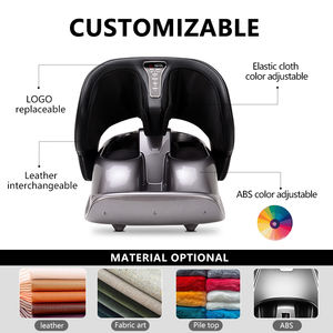 Masseur électrique chauffant Shiatsu pour les pieds SPA Pédicure Pression d'air Beauté des jambes Masseur pour les pieds et les mollets avec chaleur - Product Image 6