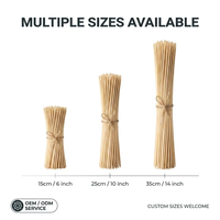통다 공장 추천 친환경 내열 식품 등급 광택 미니멀리스트 대나무 꼬치 바베큐 스틱 50cm 60cm 100개