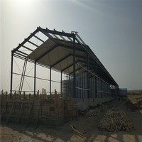 Granja de pollos estilo granja y casa de aves de corral Diseño de estructura de acero económico para pollos de engorde y capa