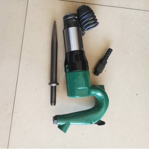 Graveur pneumatique 1/4 pouce avec interrupteur à gâchette, échappement arrière, structure en acier, outil de décapage de la rouille - Product Image 1