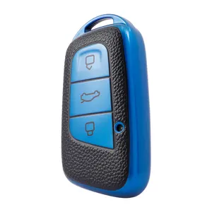 Carbon Auto Schlüssel etui Abdeckung Shenzhen TPU Leder Box Tasche Zubehör Fall für Chery Ant EQ1 Tiggo Big Ant 3x Auto Schlüssel abdeckungen
