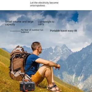Centrale Électrique Portable Personnalisable à Onde Sinusoïdale Pure, Alimentée par Énergie Solaire au Lithium Fer Phosphate, pour Recharge d'Urgence Extérieure et Stockage d'Énergie de Secours - Product Image 2