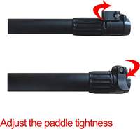 Planche de paddle gonflable avec pagaie, pompe, sac à dos, pont en EVA antidérapant imitation teck, rangement élastique, kit complet