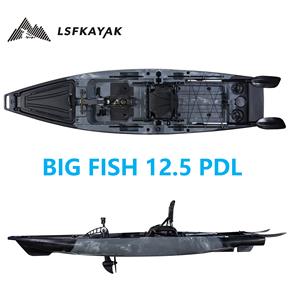 Kayak en plastique HDPE Bigfish 120 de 12,5 pieds pour 1 personne, pour la pêche en mer, résistant aux UV, garantie d'un an, kayak de mer pas cher à vendre en Chine - Product Image 2