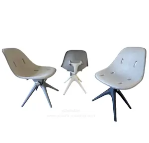 Taiwan Brand Plastic Dining Chair Nitrogen Assisted Injection Molding Plastic Chair Brackets injection plastic moulds