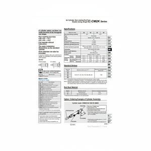 SMC Pneumatics Air Cylindre CDM2KB40-400Z Pièces Pneumatiques - Product Image 1
