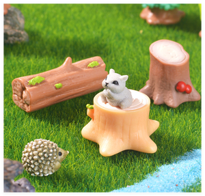 Decoración Moderna para el Hogar, Mini Jardín de Resina, Letrero de Bienvenida, Valla, Tronco de Árbol, Flecha, Señal de Carretera, Lindas Mini Figuras, Amor de Hadas - Product Image 2