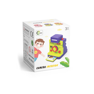 Educational Instant <b>Camera</b> Mini Retro Toy For Children 4-6 Years Old Plastic Model With Photo <b>Print</b> Feature - Product Image 2