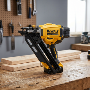 Professional 18V Brushless Metal Framing Nail Gun 33 Degree Angled Nailer Battery <b>Powered</b> Carpentry <b>Tool</b> - Product Image 3