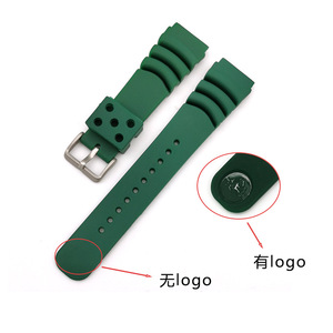 Correa de silicona de TPU resistente al agua serie 007 de 22mm <span class=keywords><strong>para</strong></span> correas de reloj inteligente de buceo fantasma con o sin etiqueta <span class=keywords><strong>para</strong></span> observación de abulón - Product Image 2