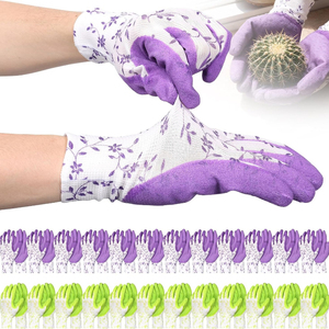 Gants de travail en <span class=keywords><strong>mousse</strong></span> de latex confortables, antidérapants et résistants à l'abrasion, pour l'aménagement paysager et l'entretien des jardins – Meilleures ventes - Product Image 1