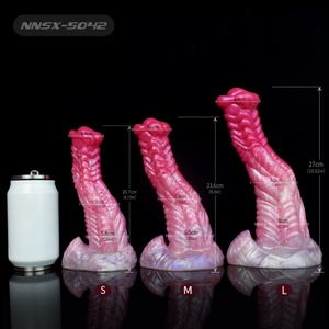 NNSX Masturbador Femenino, Dildo Curvo con Forma de Pene, Estimulador de Punto G, Dildo Grande con Ventosa, Juguetes Sexuales para Hombres y Mujeres, Masaje Anal - Product Image 6