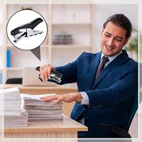 L'agrafeuse à pince robuste, agrafeuse à main pour le bureau