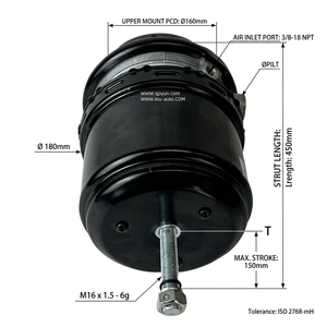 Chambre de frein à <span class=keywords><strong>air</strong></span> à disque T24/24DCP 9254810000 204204218 A0204204218 pour camion Mercedes-Benz Actros système WABCO - Product Image 2