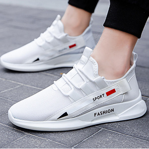 Nuove Scarpe da Corsa Estive 2020 Versione Bianca Traspirante per Uomo con Suole Morbide Antiscivolo Sneakers da Uomo - Product Image 2