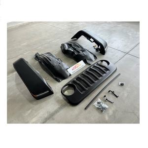 Pièces automobiles de véhicule accessoires externes de voiture ancien à nouveau kit de carrosserie pour <span class=keywords><strong>Jeep</strong></span> <span class=keywords><strong>Wrangler</strong></span> JK à JL style fender flare et calandre - Product Image 1