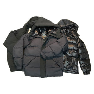 เสื้อแจ็คเก็ตพัฟเฟอร์สีดำ คุณภาพพรีเมียม เสื้อแจ็คเก็ตอุ่นสบาย แฟชั่นลำลอง เสื้อคลุมผู้ชาย เสื้อแจ็คเก็ตพัฟเฟอร์สำหรับฤดูหนาว - Product Image 2
