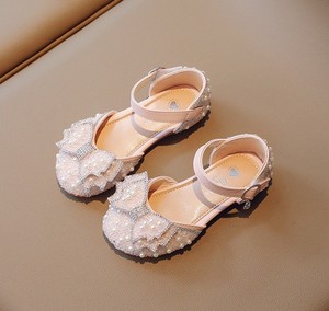 Chaussures en cuir souple pour petites filles, style princesse, à semelle souple, pour bébés - Product Image 3