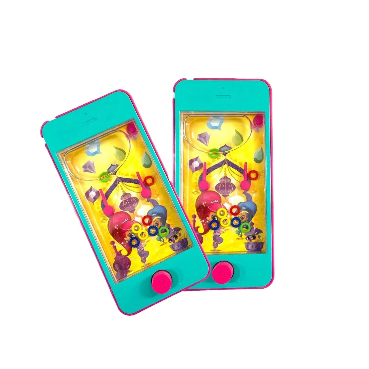 2024 Nieuw Kleuterschool Educatief Speelgoed Kinderspeelgoed Waterflipperkast Spel Mobiele Telefoon Vorm Watermachine Kids Speelgoed