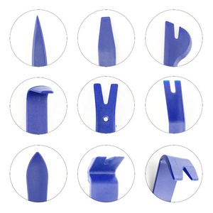 8 pcs bleu couleur <span class=keywords><strong>De</strong></span> Garniture <span class=keywords><strong>De</strong></span> <span class=keywords><strong>Voiture</strong></span> Audio Radio Porte Panneau Retrait Outil <span class=keywords><strong>De</strong></span> Levier pour Installer et Retirer Des Attaches, clips, Garnitures, Moulage - Product Image 4