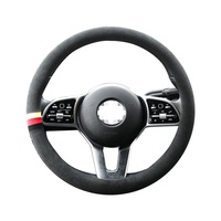 Xiaomi Anjuny — accessoires d'intérieur de voiture en plastique, Super Fiber de cuir, couverture de volant, accessoires