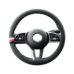 Xiaomi Anjuny — accessoires d'intérieur de voiture en plastique, Super Fiber de <span class=keywords><strong>cuir</strong></span>, couverture de volant, accessoires - Product Image 4