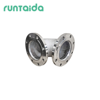 Coude soufflé à chaud sur mesure de haute précision DN15-DN1200 Runtaida, à bride, pour tuyaux flexibles basse pression eau et air