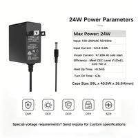 Caméra embarquée multi-scènes MYIXI, matériau PC, adaptateur secteur USB 24V 1200mA avec sortie 2.5A-5A, entrée AC 9.5V-13.5V, garantie de 2 ans