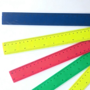 Regla Recta de Plástico de 30 cm en Varios Colores para Estudiantes, Oficina y Escuela, con Buen Precio para el Mercado Africano - Product Image 5