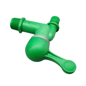 Factory Wholesale Single Handle Bathroom Cold Basin DN15 Plastic Faucet 1/2" Green Water Tap - Product Image 6