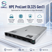 Serveur en rack HPE DL325 Gen11 1U d'origine, 4e génération AMD EPYC 9004 PCIe 5.0, serveur d'infrastructure haute performance à échelle extensible